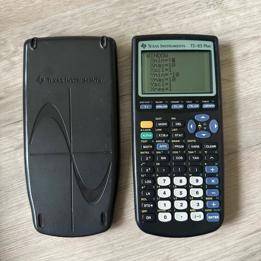 Texas Instruments TI-83 Plus Graphing Calculator Tested Works